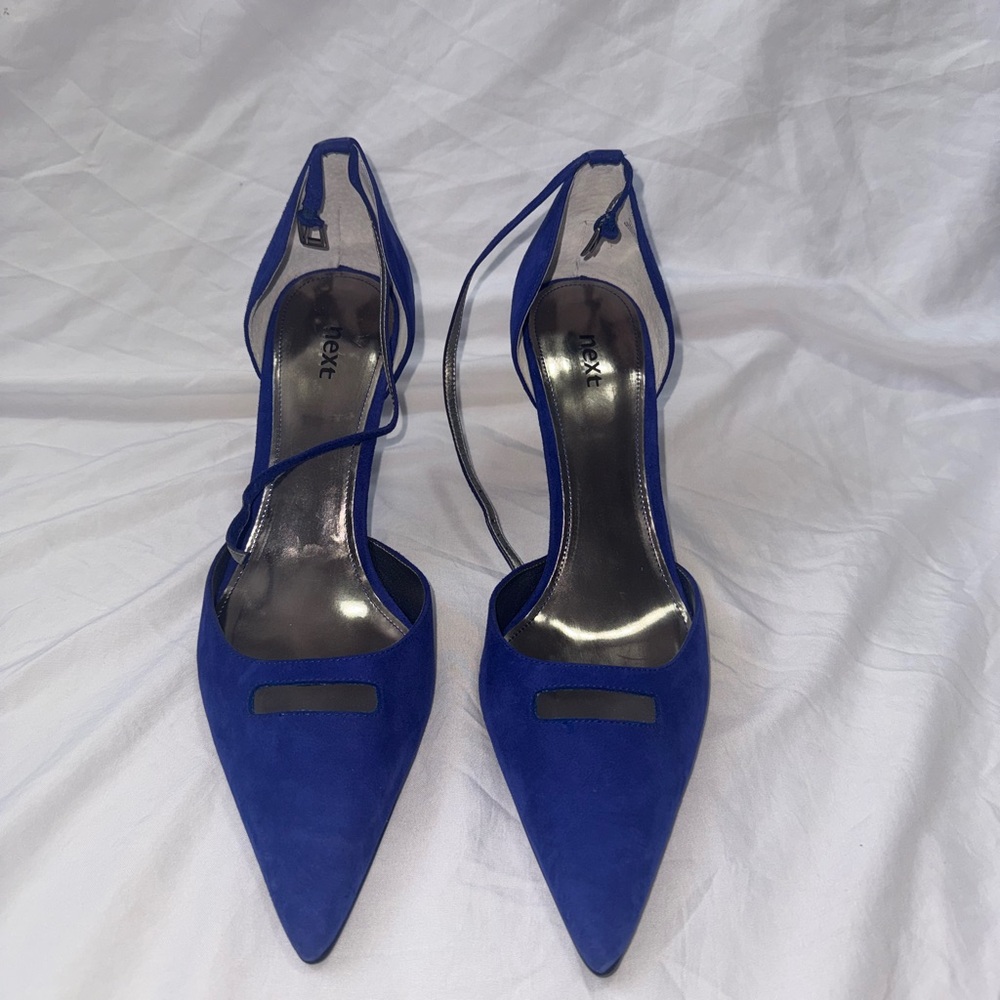 Next Women's Elegant Royal Blue Heels